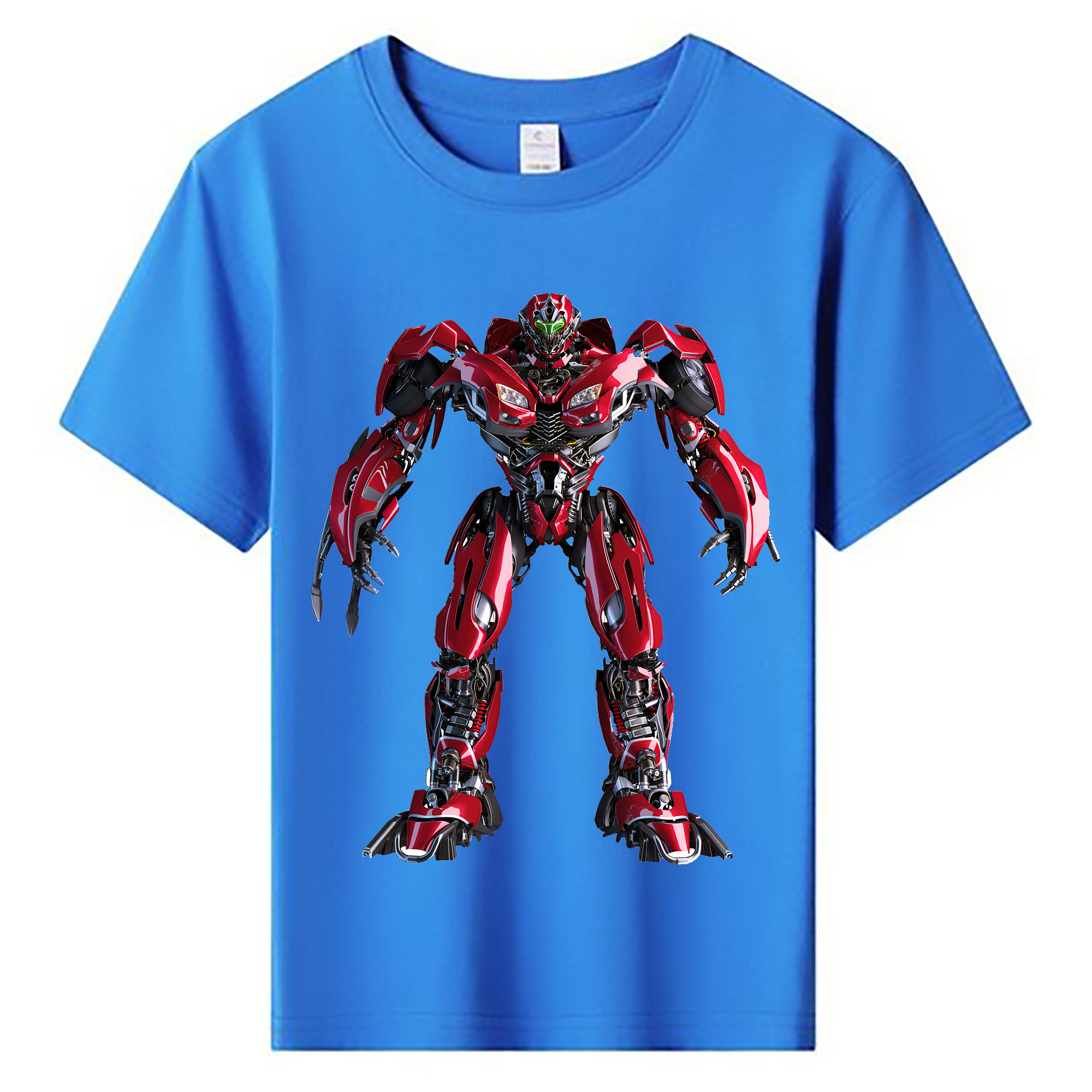 （画像用） Transformers トランスフォーマー 綿100％キッズTシャツ（フロントプリント）